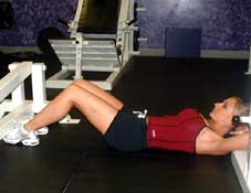 photo of abdominals exercise